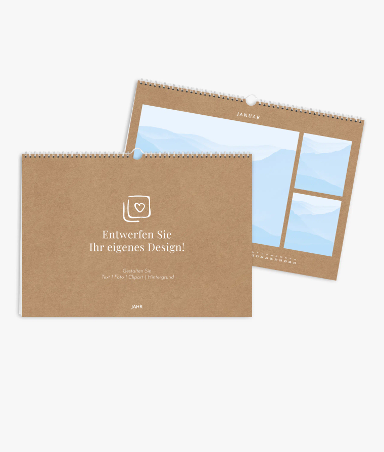 Wandkalender Blanko · Vintage