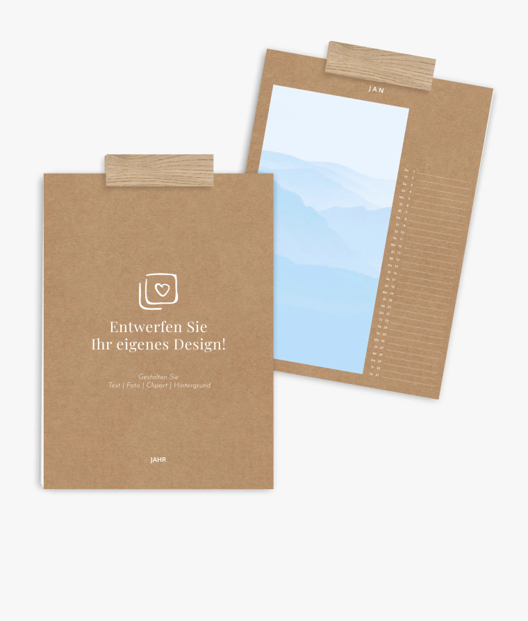 Terminkalender Blanko · Vintage