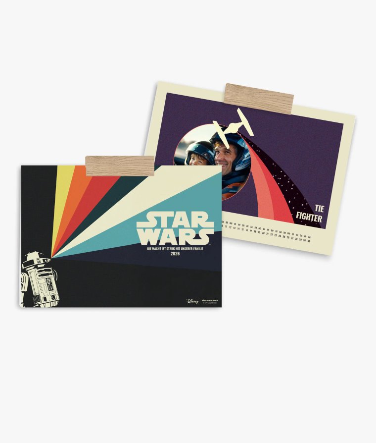 Wandkalender Star Wars · A New Nostalgia