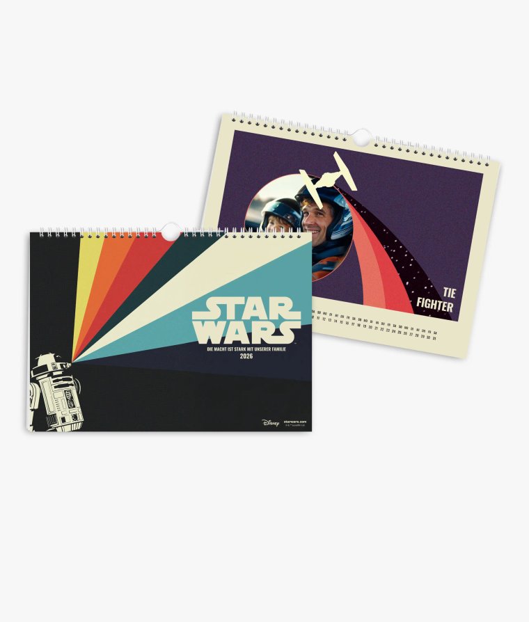 Wandkalender Star Wars · A New Nostalgia