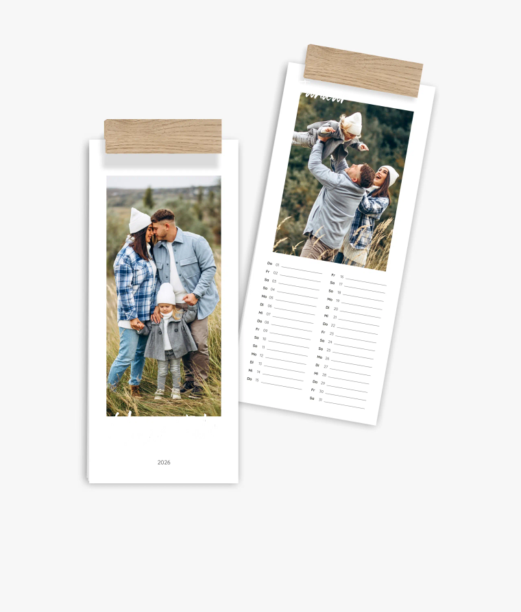 Küchenkalender Golden Brush