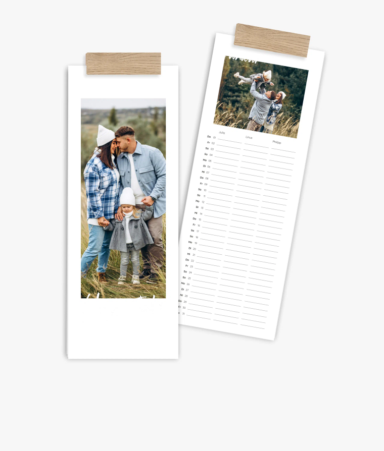 Familienplaner Golden Brush