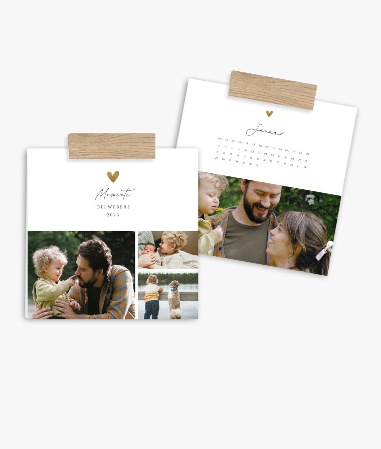 Wandkalender Heartfelt