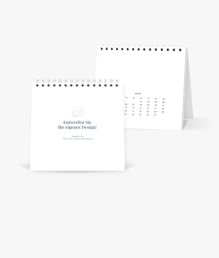 Tischkalender Minimal