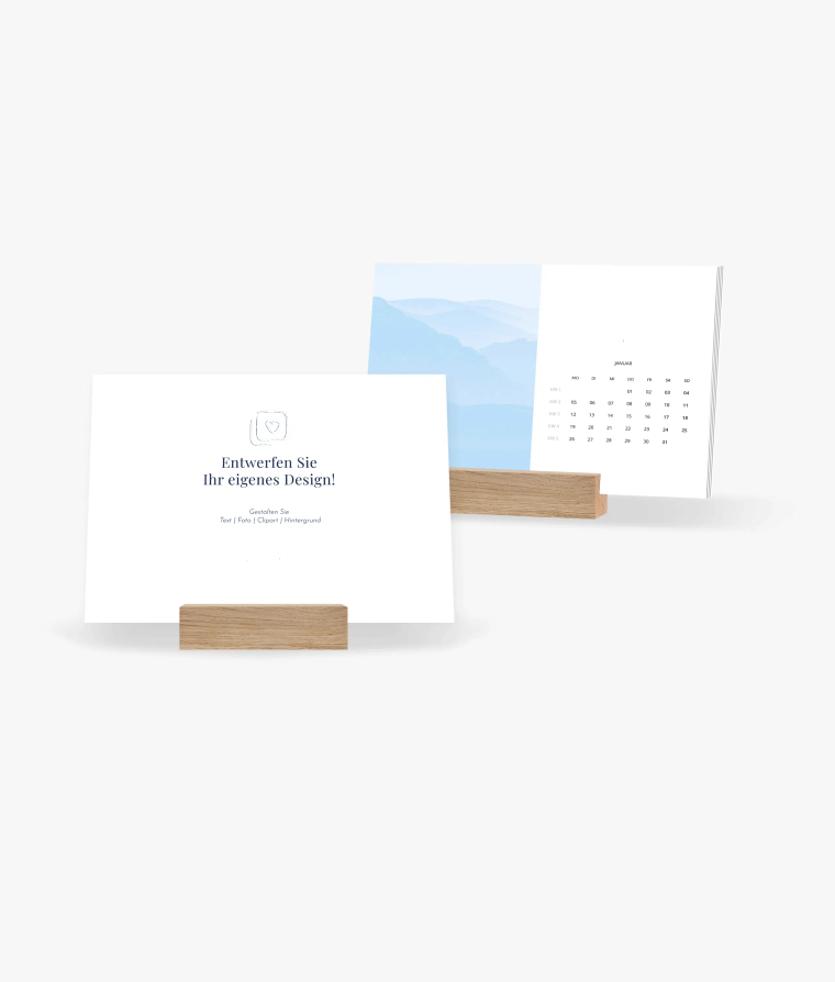 Tischkalender Minimal