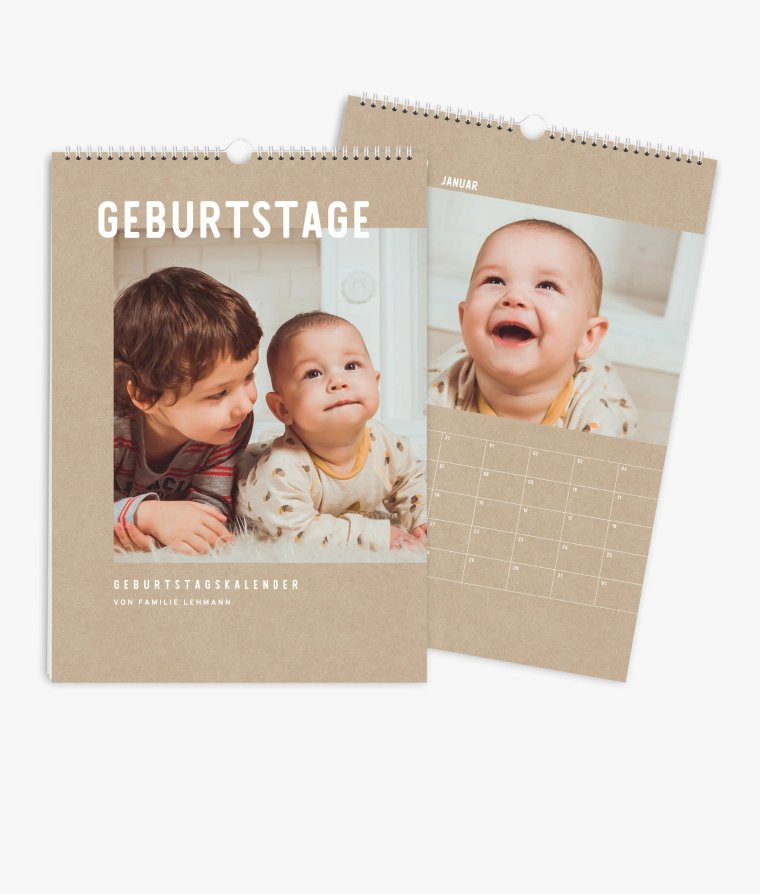 Terminkalender Our Journey · Geburtstagskalender