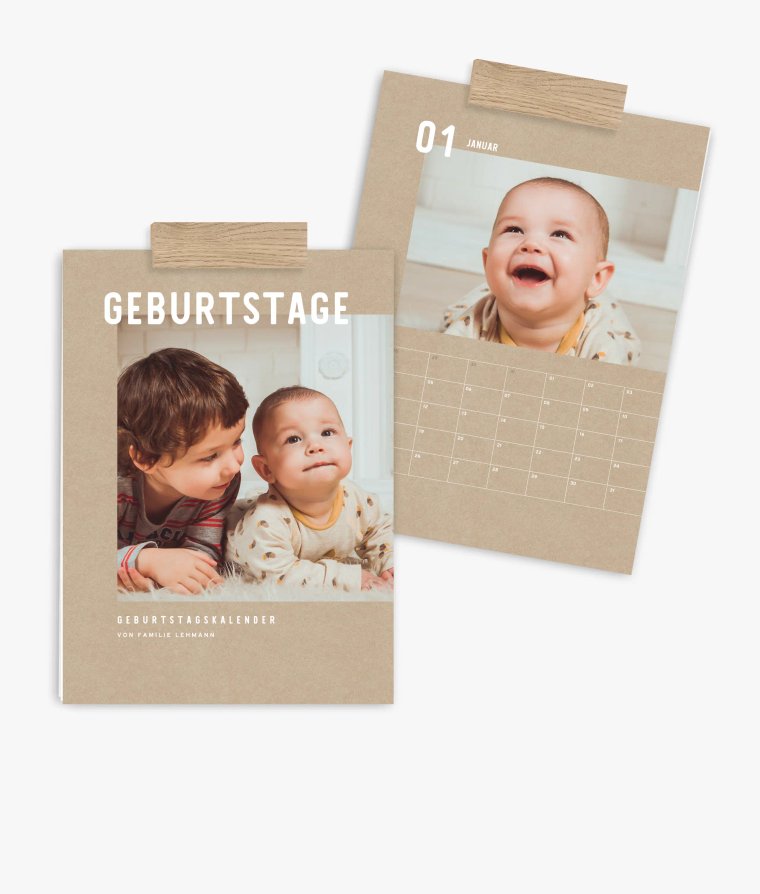 Terminkalender Our Journey · Geburtstagskalender