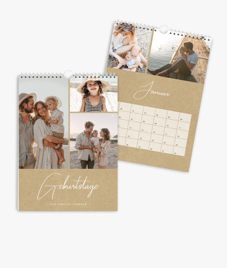 Terminkalender Everyday Elegance · Geburtstagskalender