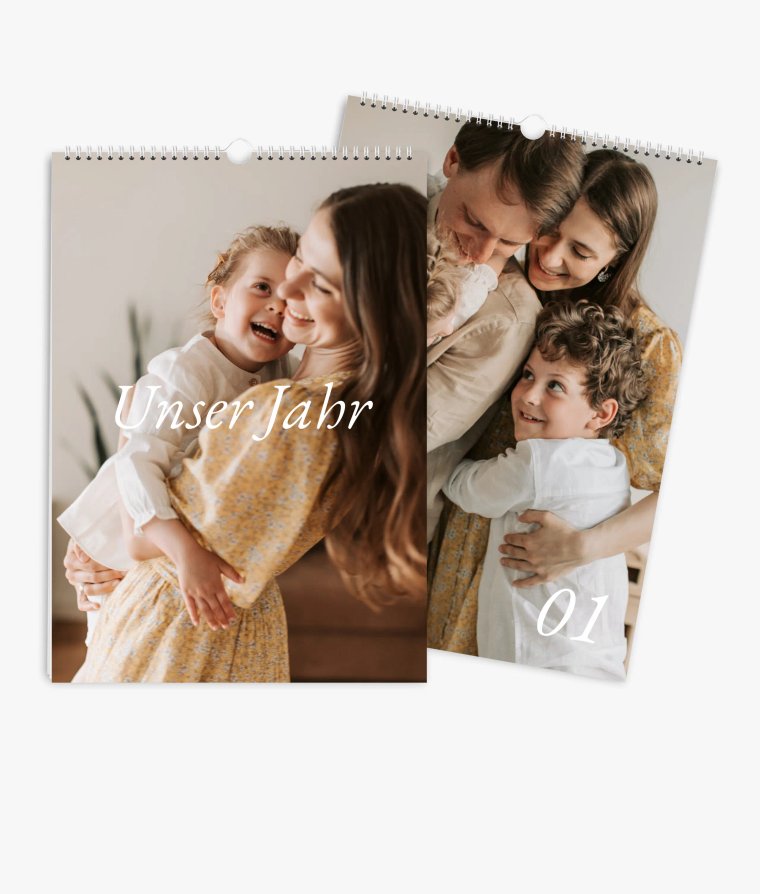 Wandkalender We are Family · Alljahreskalender