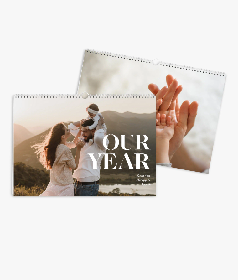 Wandkalender Bold Elegance · Alljahreskalender