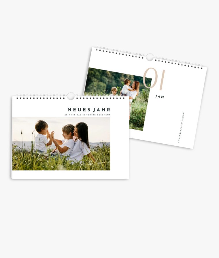 Wandkalender Zeitlos · Alljahreskalender