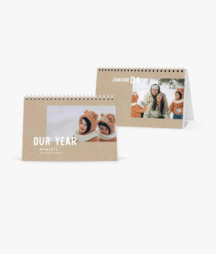 Tischkalender Our Journey · Alljahreskalender