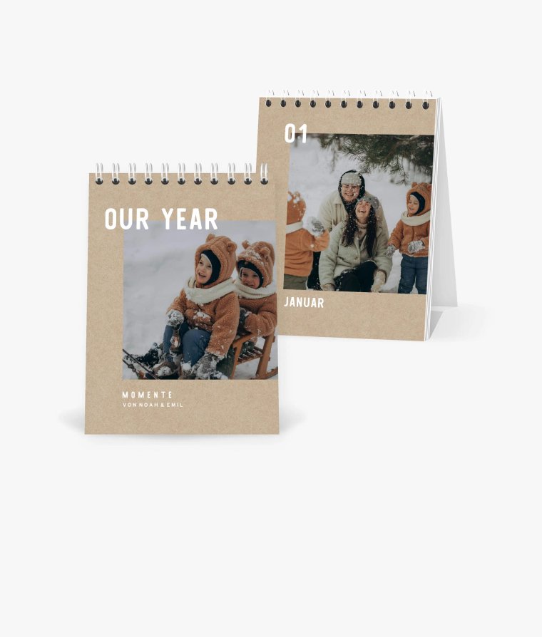 Tischkalender Our Journey · Alljahreskalender