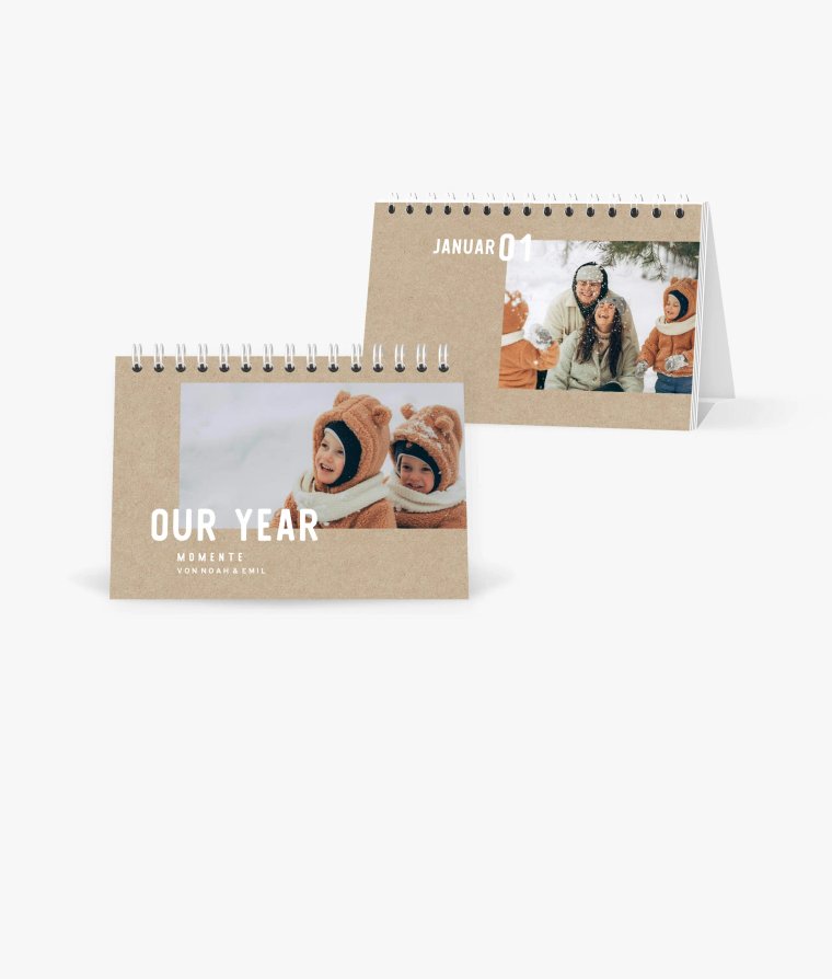 Tischkalender Our Journey · Alljahreskalender