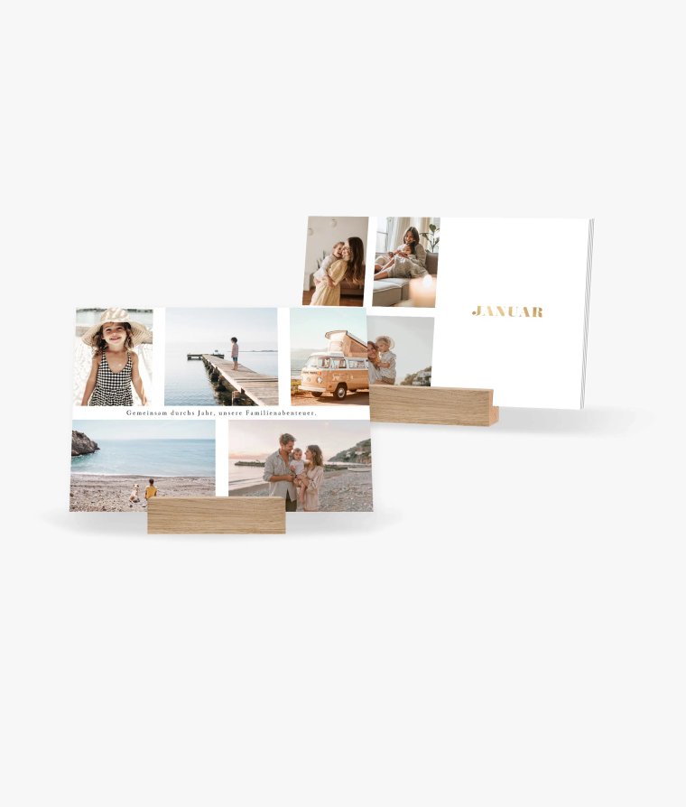 Tischkalender Golden Year · Alljahreskalender