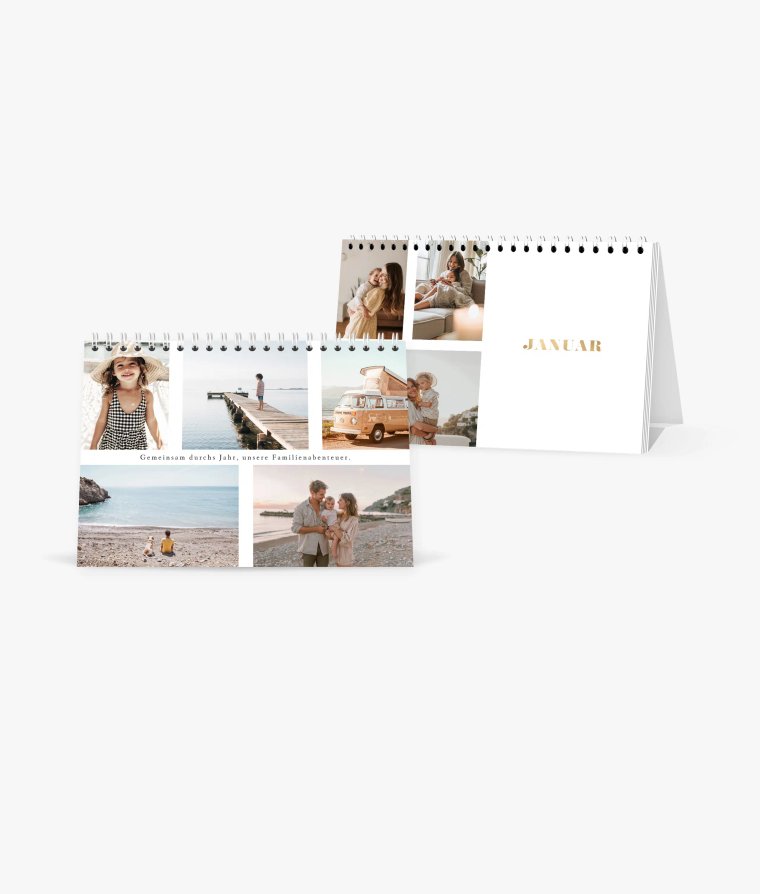 Tischkalender Golden Year · Alljahreskalender
