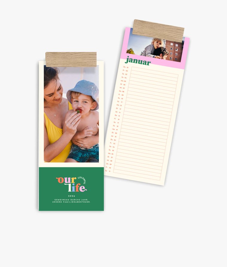 Küchenkalender Colorful Life