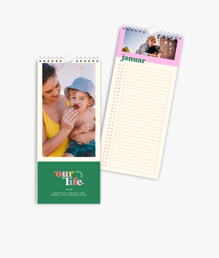 Küchenkalender Colorful Life