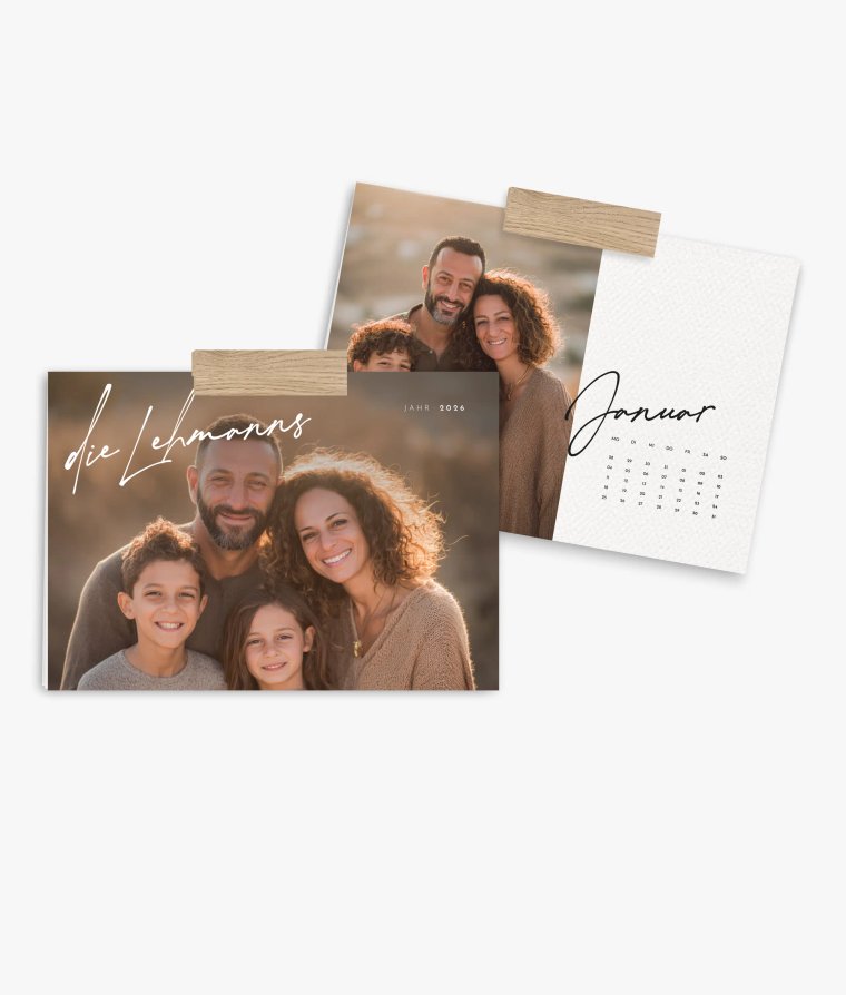 Wandkalender The Family