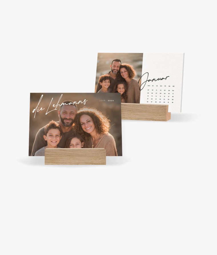 Tischkalender The Family