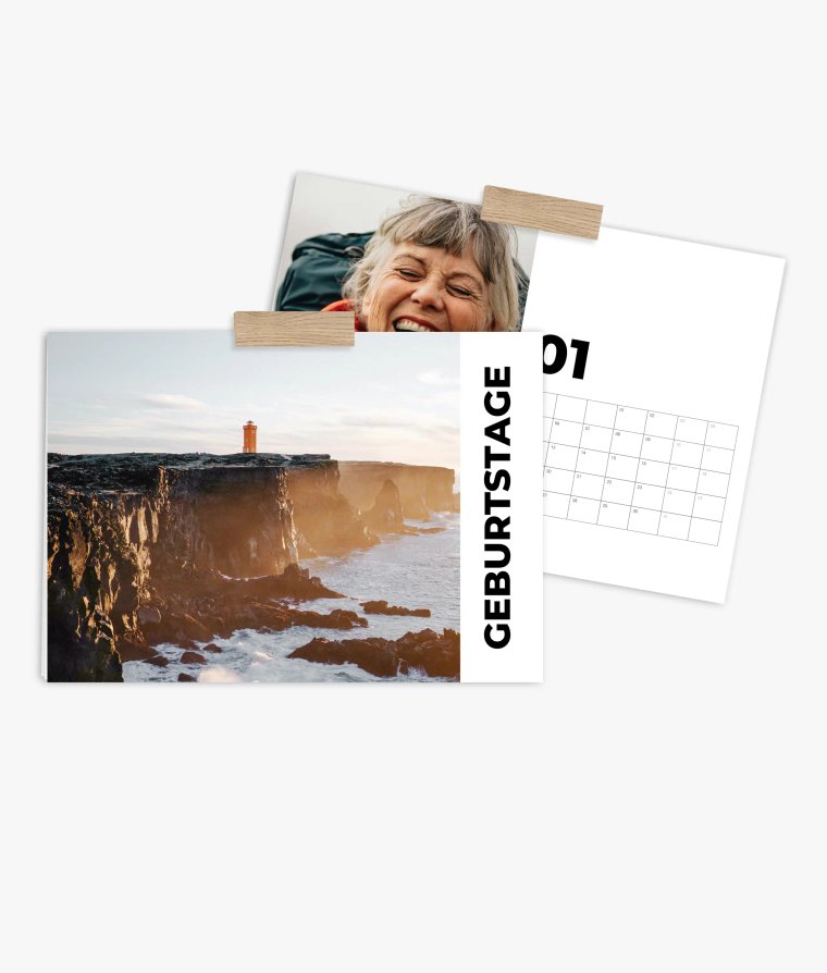 Terminkalender Road Trip · Geburtstagskalender