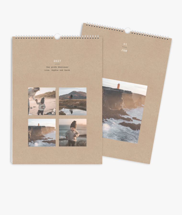 Wandkalender Clean Crafty · UNICEF
