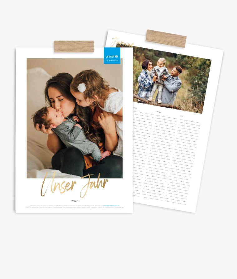 Familienplaner Golden Brush · UNICEF