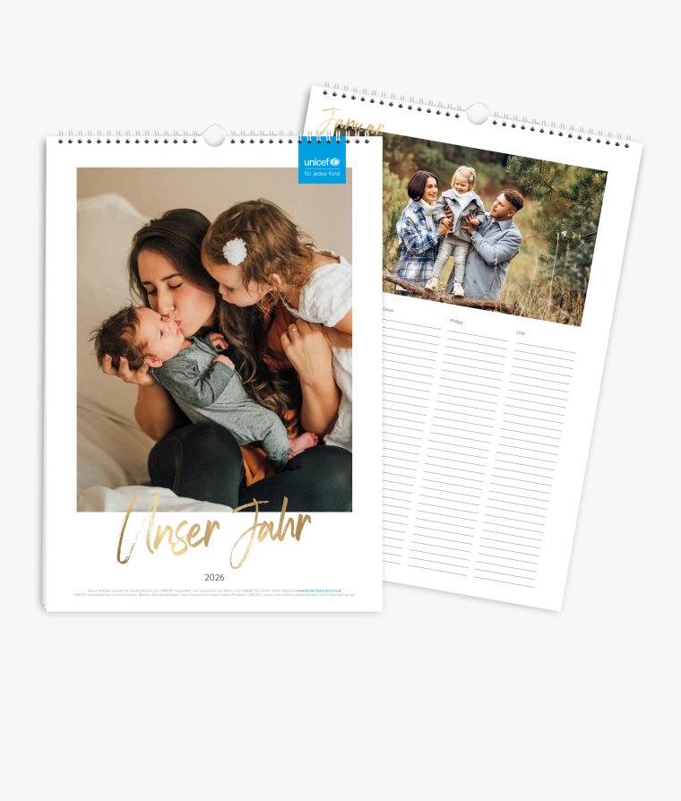 Familienplaner Golden Brush · UNICEF