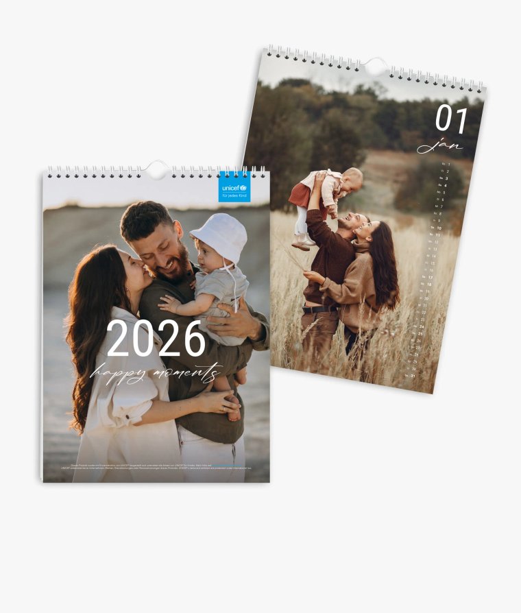 Wandkalender Happy Life · UNICEF