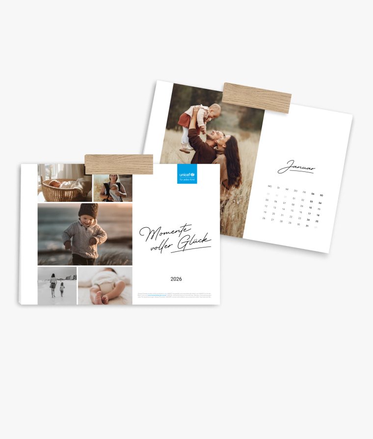 Wandkalender Relaxed · UNICEF