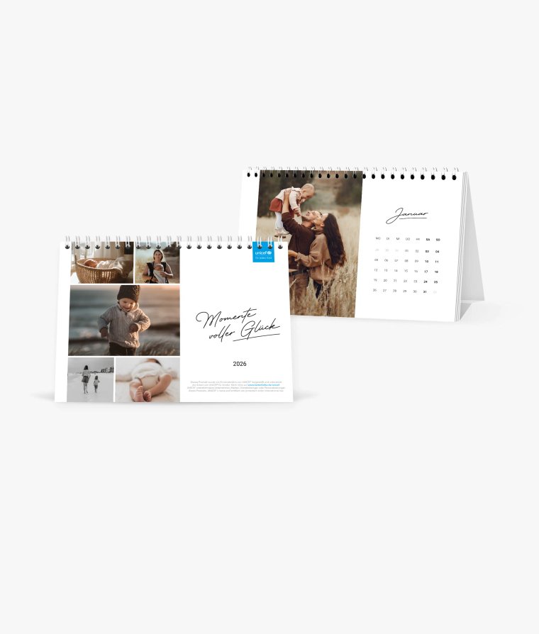 Tischkalender Relaxed · UNICEF
