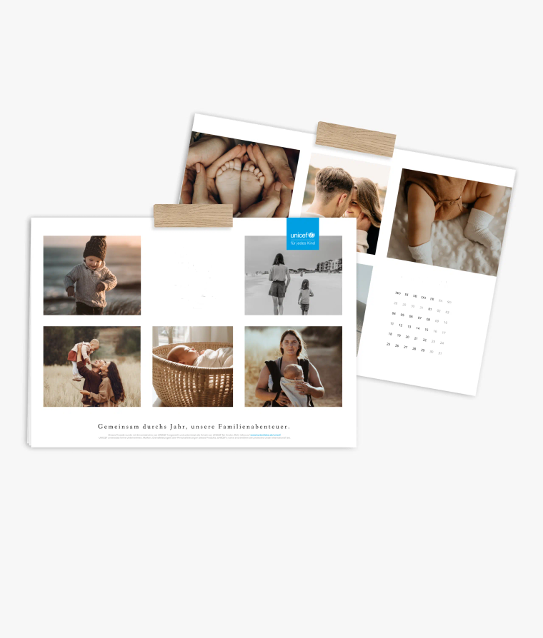 Wandkalender Golden Year · UNICEF