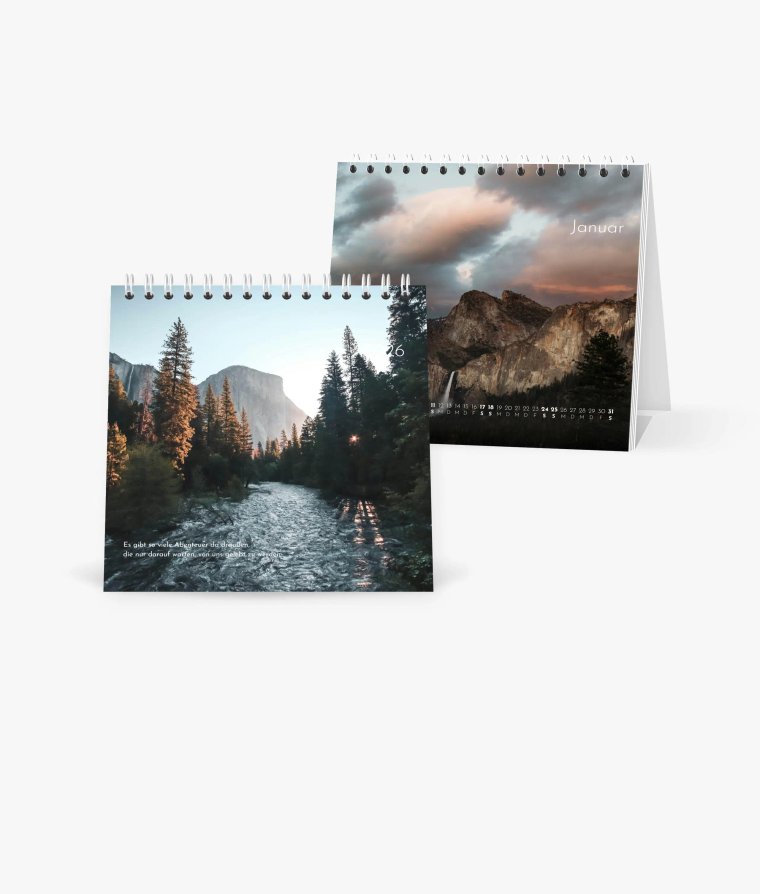 Tischkalender Landscapes