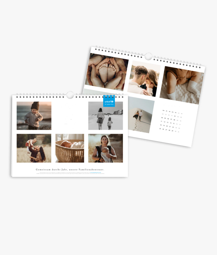 Wandkalender Golden Year · UNICEF