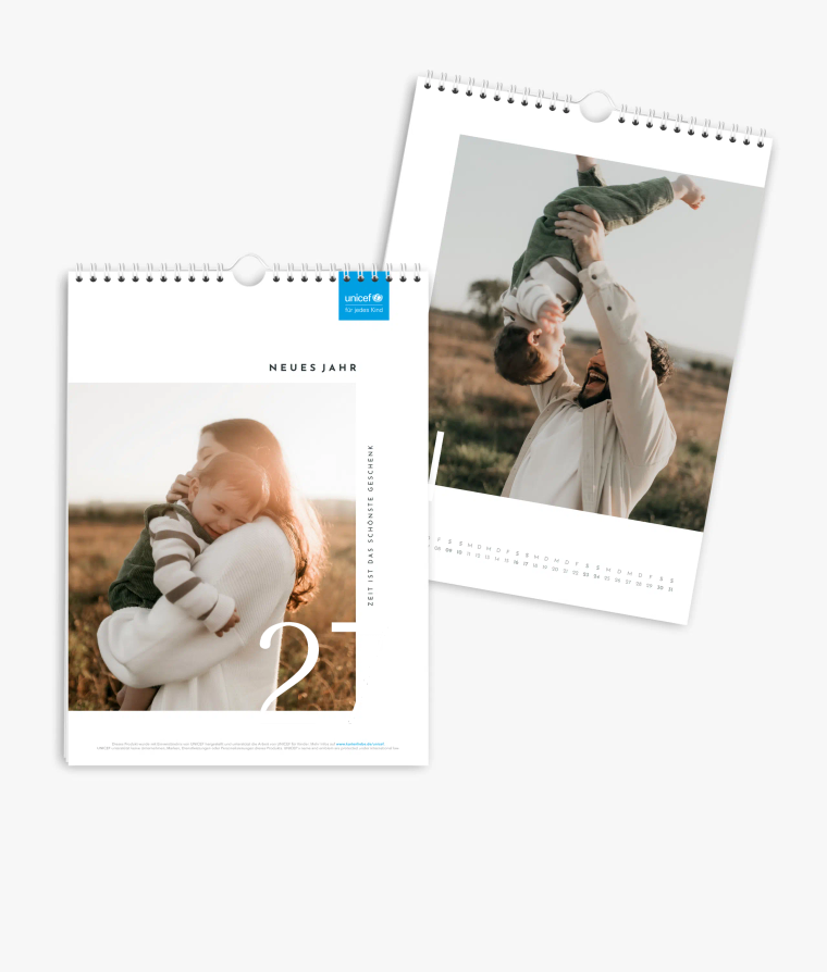 Wandkalender Zeitlos · UNICEF