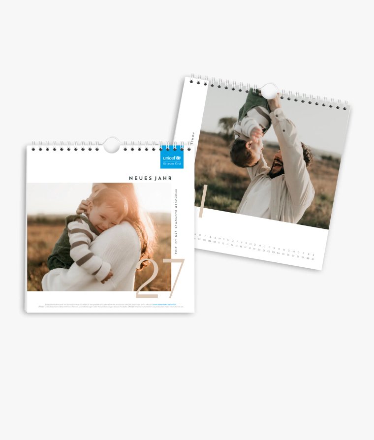 Wandkalender Zeitlos · UNICEF