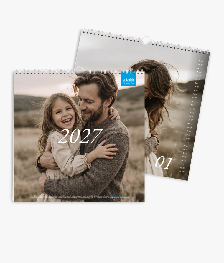 Wandkalender We are Family · UNICEF