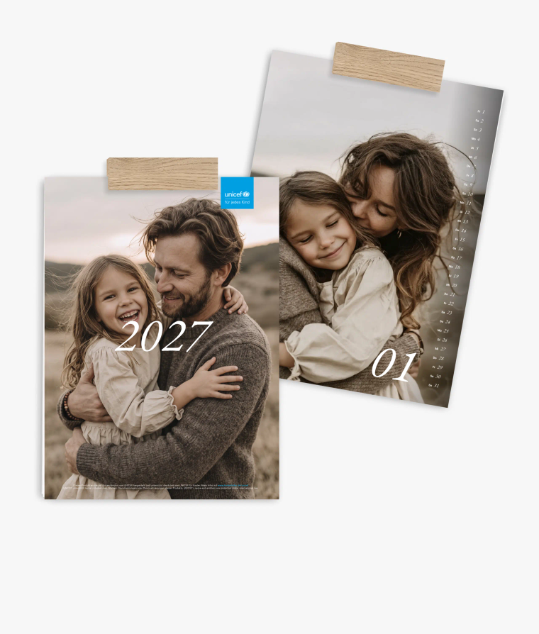 Wandkalender We are Family · UNICEF