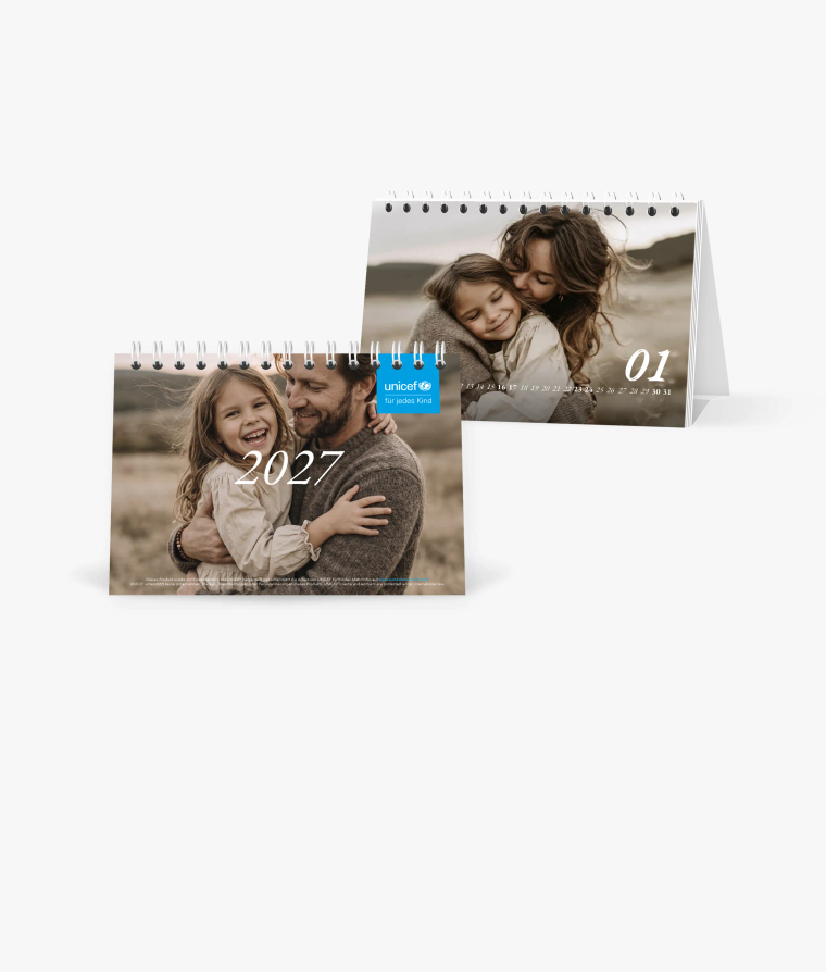 Tischkalender We are Family · UNICEF