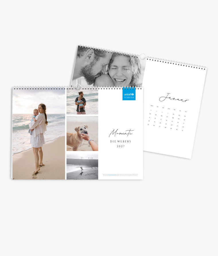Wandkalender Heartfelt · UNICEF