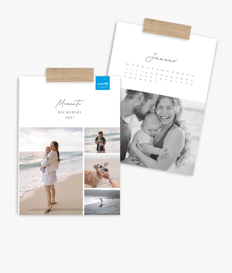 Wandkalender Heartfelt · UNICEF