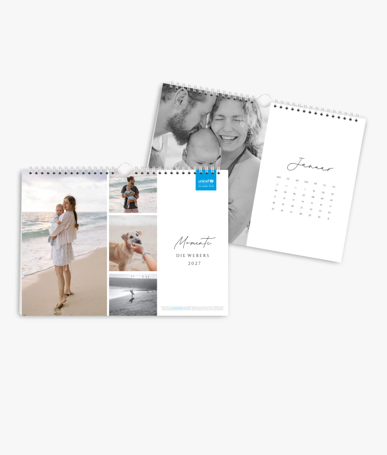 Wandkalender Heartfelt · UNICEF