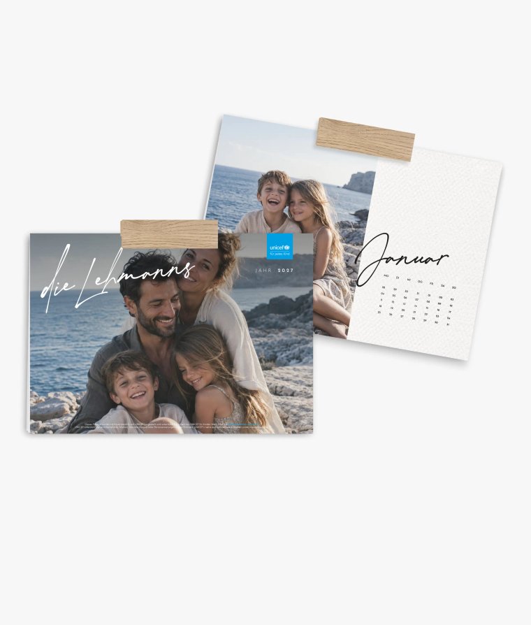 Wandkalender The Family · UNICEF