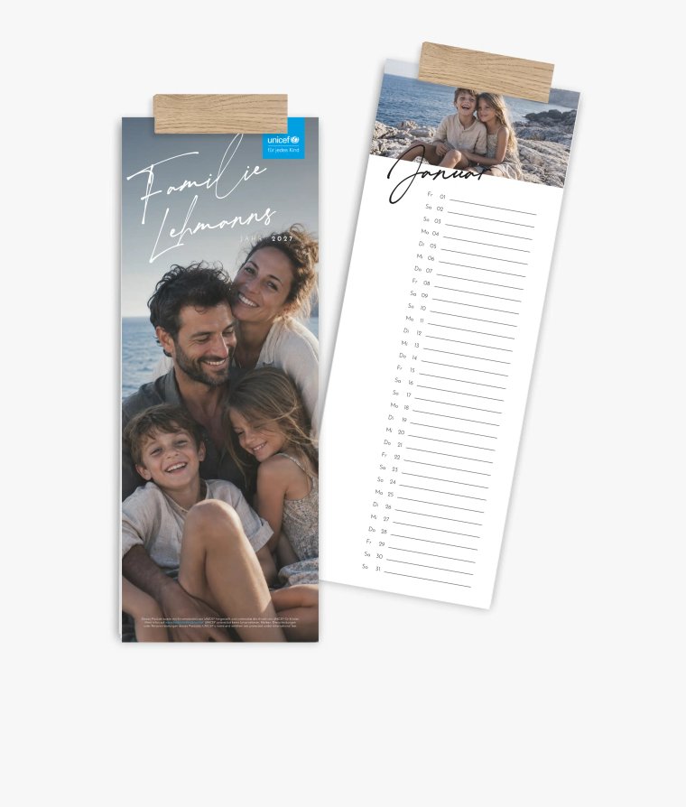 Küchenkalender The Family · UNICEF
