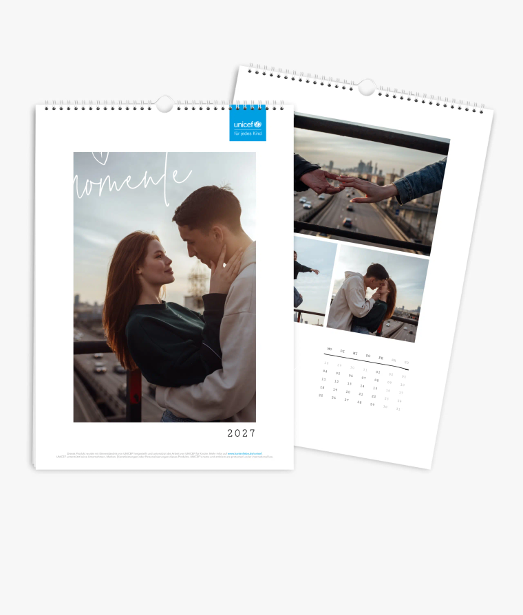 Wandkalender Sweetheart · UNICEF