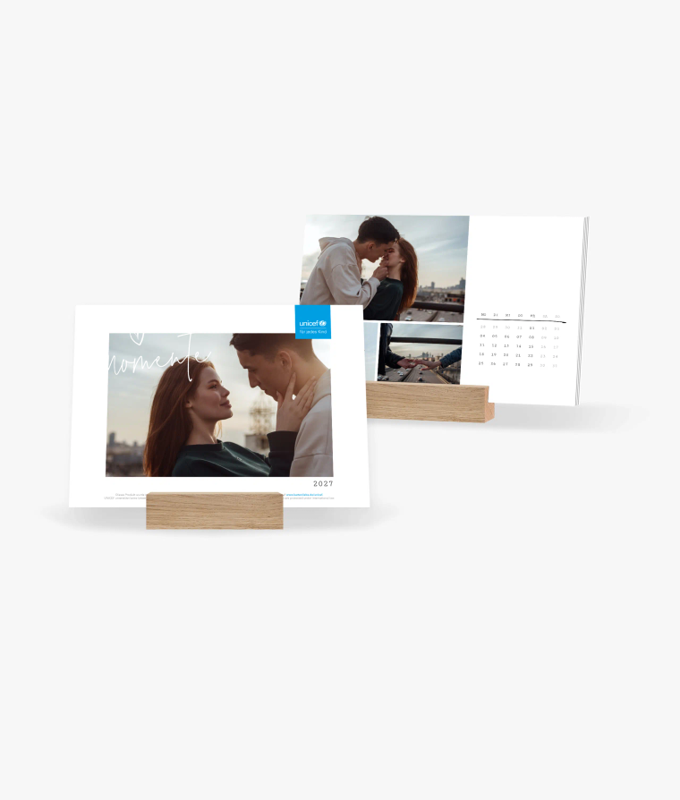 Tischkalender Sweetheart · UNICEF