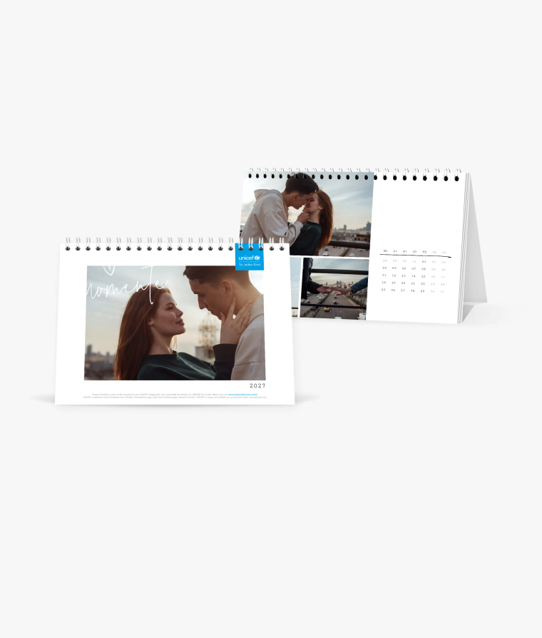 Tischkalender Sweetheart · UNICEF