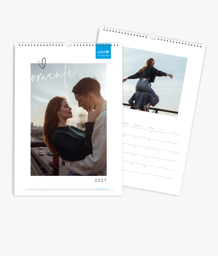 Terminkalender Sweetheart · UNICEF