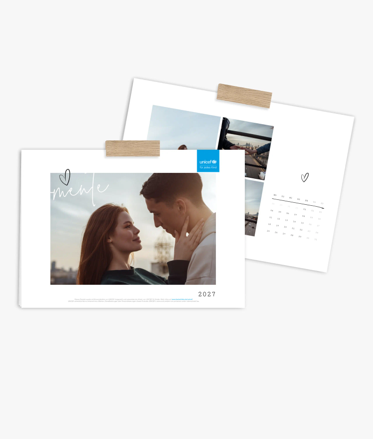 Wandkalender Sweetheart · UNICEF