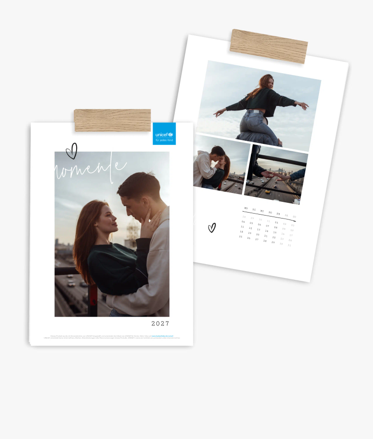 Wandkalender Sweetheart · UNICEF